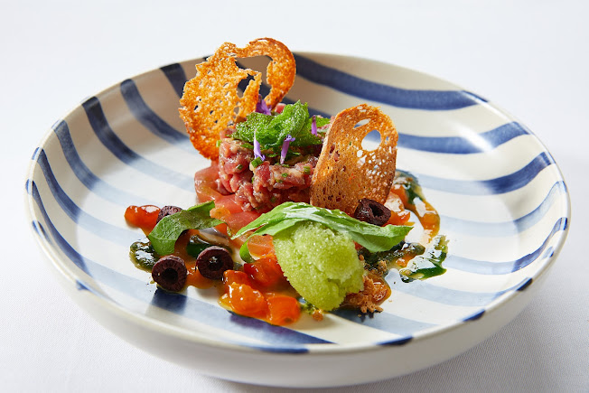 Kreative Teller aus der Falstaff-prämierten Küche